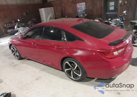 2018 Honda Accord Sport from USA, damaged, VIN 1HGCV1F30JA096716